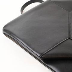 Loewe Puzzle Medium Fold Black Tote