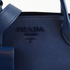 Deal of The Week -  Prada Prada Saffiano Cuir Tote Blue