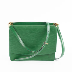 Louis Vuitton Grenelle Green Epi Leather