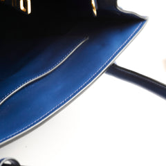 Deal of The Week -  Prada Prada Saffiano Cuir Tote Blue