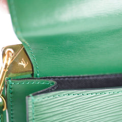 Louis Vuitton Grenelle Green Epi Leather