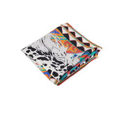Hermes Carre Twill Apaloosa Des Steppes Silk