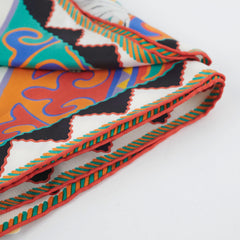 Hermes Carre Twill Apaloosa Des Steppes Silk