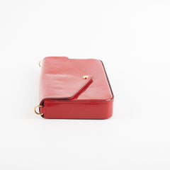 Louis Vuitton Red Monogram Vernis Pochette Felicie