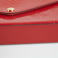 Louis Vuitton Red Monogram Vernis Pochette Felicie