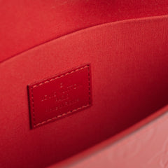 Louis Vuitton Red Monogram Vernis Pochette Felicie