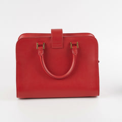 Saint Laurent Cabas Red Small