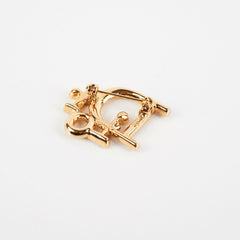 ITEM 5 - Christian Dior Logo Rhinestone Brooch Costume Jewellery