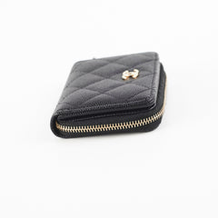 Chanel Black Caviar Cardholder