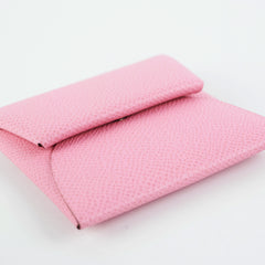 Hermes Light Pink Bastia Coin Purse