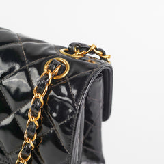 Chanel Double Sided Flap Bag Black
