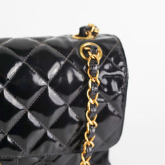 Chanel Double Sided Flap Bag Black