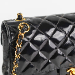Chanel Double Sided Flap Bag Black