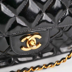 Chanel Double Sided Flap Bag Black