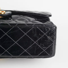 Chanel Double Sided Flap Bag Black