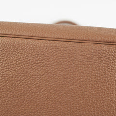 Hermes Etoupe Birkin 35 Togo - R Square Stamp 2014