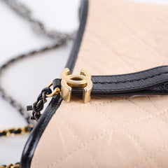 Chanel Small Gabrielle Bicolour Beige/Black