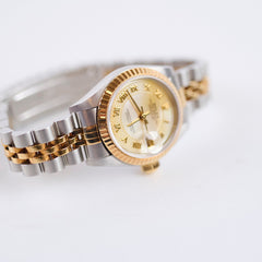 Rolex Datejust 26mm Yellow Dial with MOP Watch 79173