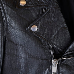 Saint Laurent L17 Leather Jacket Black - Size 40