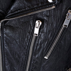 Saint Laurent L17 Leather Jacket Black - Size 40