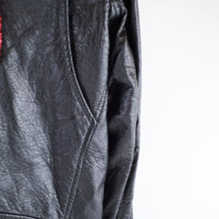 Saint Laurent L17 Leather Jacket Black - Size 40
