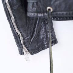 Saint Laurent L17 Leather Jacket Black - Size 40