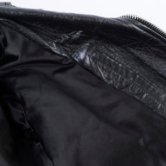 Saint Laurent L17 Leather Jacket Black - Size 40