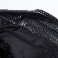 Saint Laurent L17 Leather Jacket Black - Size 40