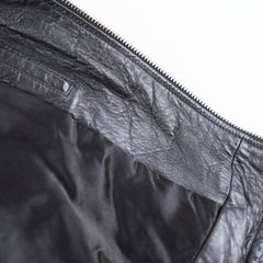 Saint Laurent L17 Leather Jacket Black - Size 40