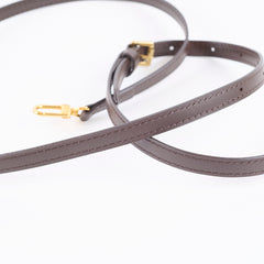 Louis Vuitton Leather Strap Dark Brown