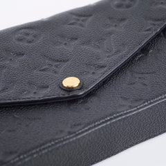 Louis Vuitton Pochette Felicie Black Empreinte Monogram