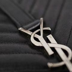 Saint Laurent Large College Bag Black