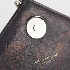 Saint Laurent Large College Bag Black