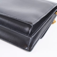 Saint Laurent Large Sunset Bag Black