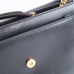 Saint Laurent Large Sunset Bag Black