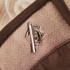 Chanel Deauville Tote Brown