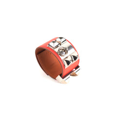 Hermes Collier De Chien Bracelet Red