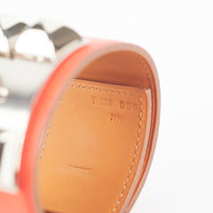 Hermes Collier De Chien Bracelet Red