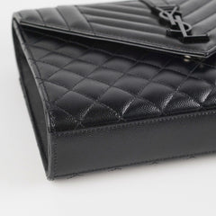 Saint Laurent Medium Envelope Bag Black