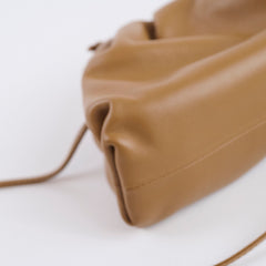 Bottega Veneta Mini Pouch Bag Tan Brown