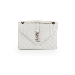Saint Laurent Medium Envelope White