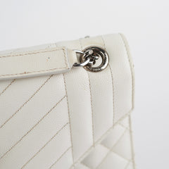 Saint Laurent Medium Envelope White