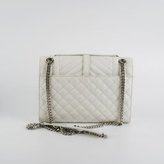 Saint Laurent Medium Envelope White