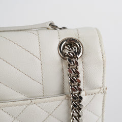 Saint Laurent Medium Envelope White