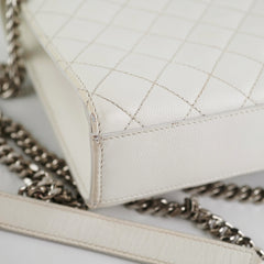 Saint Laurent Medium Envelope White