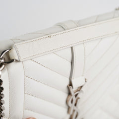 Saint Laurent Medium Envelope White