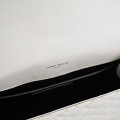 Saint Laurent Medium Envelope White