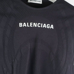 Balenciaga Black Logo Top -EU40/ AU 12