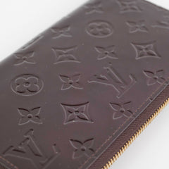 Louis Vuitton Amarante Monogram Vernis Zippy Wallet