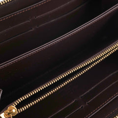 Louis Vuitton Amarante Monogram Vernis Zippy Wallet